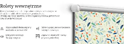 Fenster rollo Eberesche