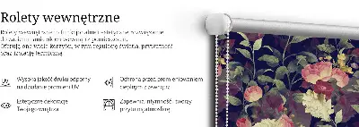 Verdunkelungsrollo Blumen