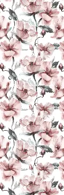 Verdunkelungsrollo Rosa Blüten