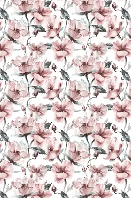 Verdunkelungsrollo Rosa Blüten