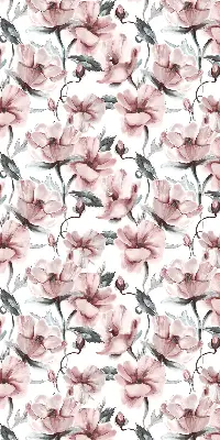 Verdunkelungsrollo Rosa Blüten