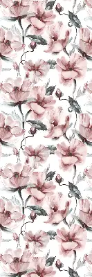 Verdunkelungsrollo Rosa Blüten