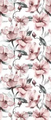 Verdunkelungsrollo Rosa Blüten