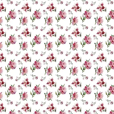 Rollo lichtundurchlässig Rosa Blume
