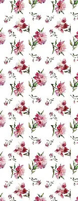 Rollo lichtundurchlässig Rosa Blume