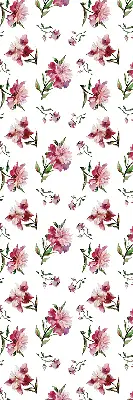 Rollo lichtundurchlässig Rosa Blume