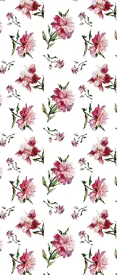 Rollo lichtundurchlässig Rosa Blume