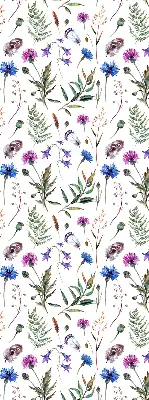 Verdunkelungsrollo Bunte Blumen