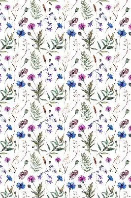 Verdunkelungsrollo Bunte Blumen
