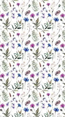 Verdunkelungsrollo Bunte Blumen