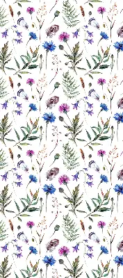 Verdunkelungsrollo Bunte Blumen
