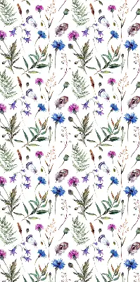 Verdunkelungsrollo Bunte Blumen