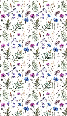 Verdunkelungsrollo Bunte Blumen