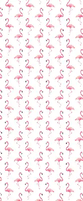 Fenster rollo Flamingos