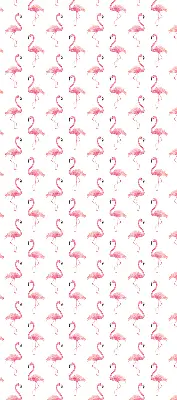 Fenster rollo Flamingos