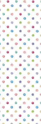 Fenster rollo Bunte Punkte