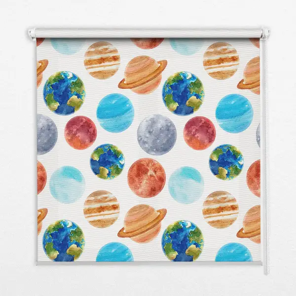Verdunkelungsrollo Planeten