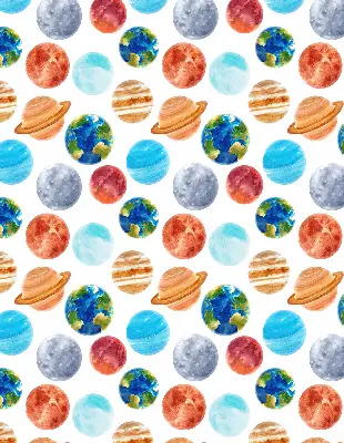 Verdunkelungsrollo Planeten