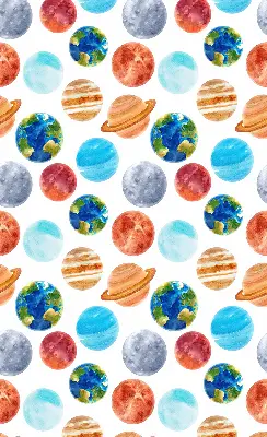 Verdunkelungsrollo Planeten
