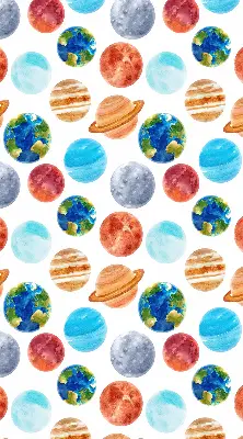 Verdunkelungsrollo Planeten