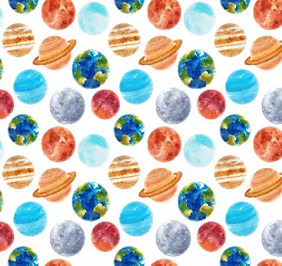 Verdunkelungsrollo Planeten