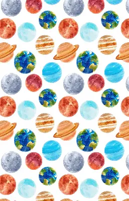 Verdunkelungsrollo Planeten