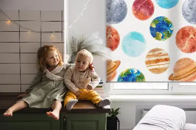 Verdunkelungsrollo Planeten