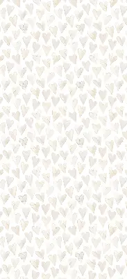 Fenster rollo Beige Herzen
