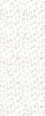 Fenster rollo Beige Herzen