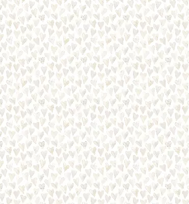 Fenster rollo Beige Herzen