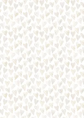 Fenster rollo Beige Herzen