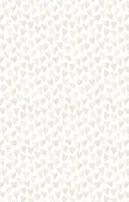 Fenster rollo Beige Herzen