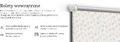 Fenster rollo Beige Herzen