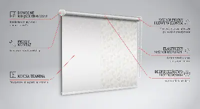 Fenster rollo Beige Herzen