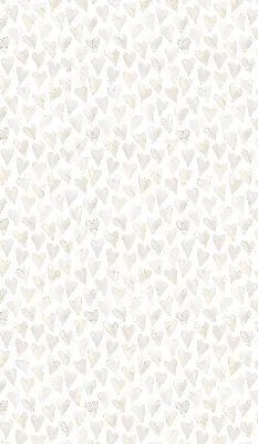 Fenster rollo Beige Herzen