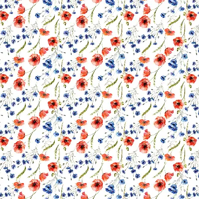 Rollo lichtundurchlässig Mohn