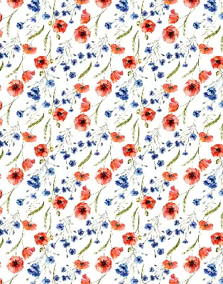 Rollo lichtundurchlässig Mohn