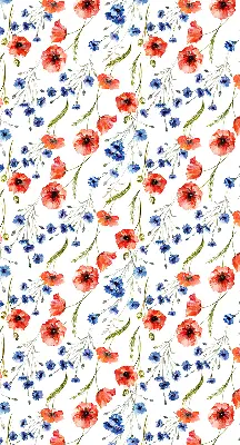 Rollo lichtundurchlässig Mohn