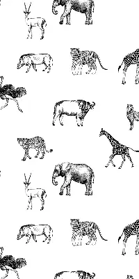 Verdunkelungsrollo Tiere