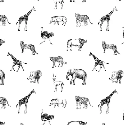 Verdunkelungsrollo Tiere