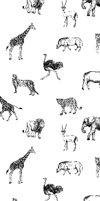 Verdunkelungsrollo Tiere
