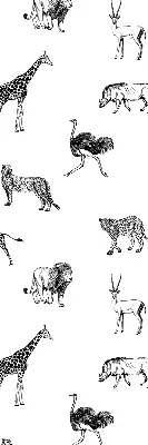 Verdunkelungsrollo Tiere