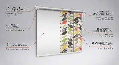 Verdunkelungsrollo Bunte Blätter