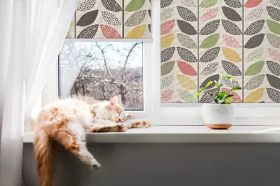 Verdunkelungsrollo Bunte Blätter