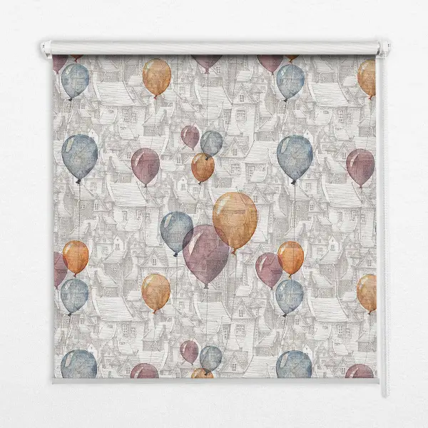 Fenster rollo Ballons
