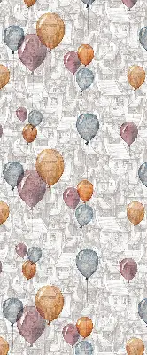 Fenster rollo Ballons