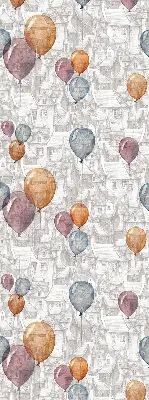 Fenster rollo Ballons