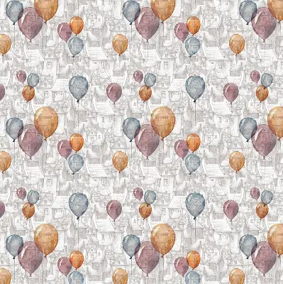 Fenster rollo Ballons