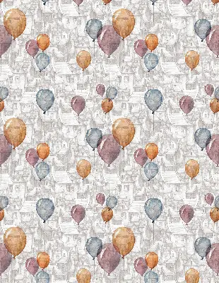 Fenster rollo Ballons