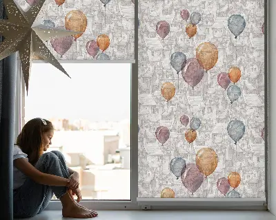 Fenster rollo Ballons